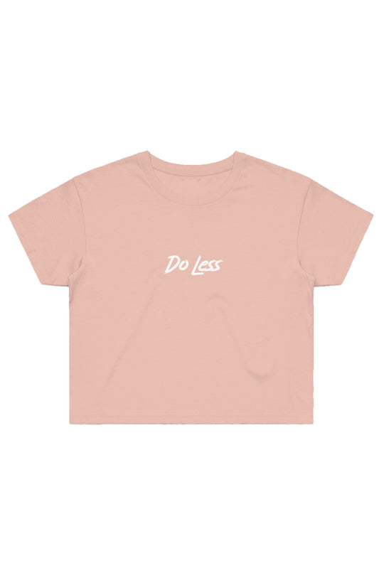 street crop tee - pink